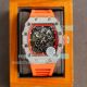 Replica Diamond Richard Mille RM35-01 Stainless Steel Watch Yellow Rubber Strap (3)_th.jpg